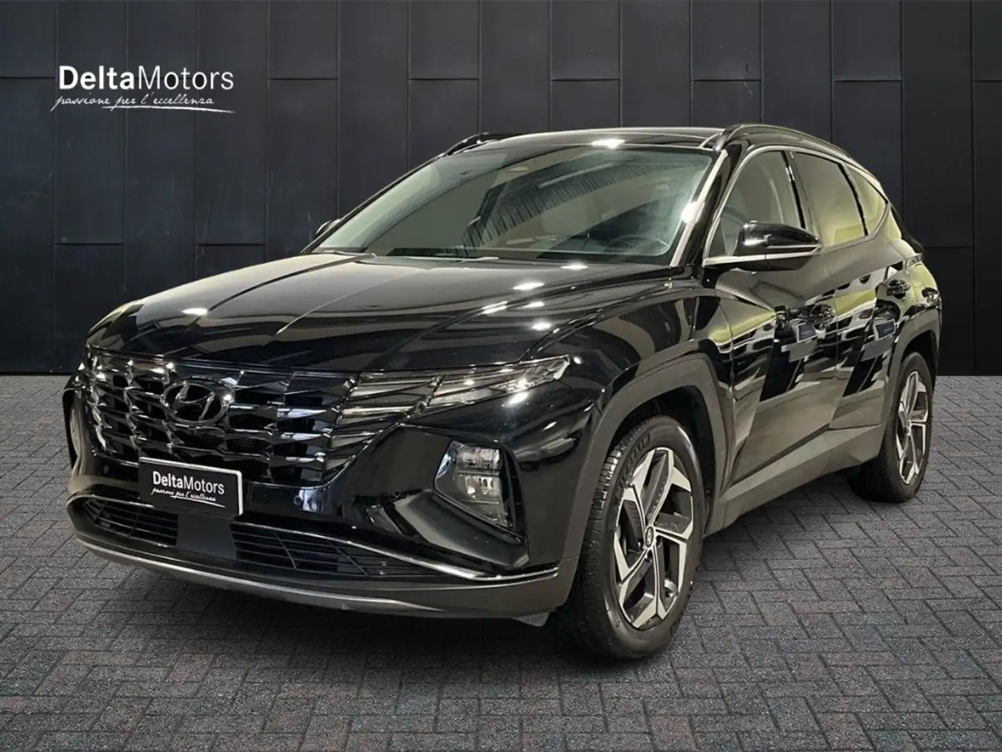 Hyundai TUCSON III 2021 - Tucson 1.6 hev Exellence Lounge Pack 4w Nero - 1