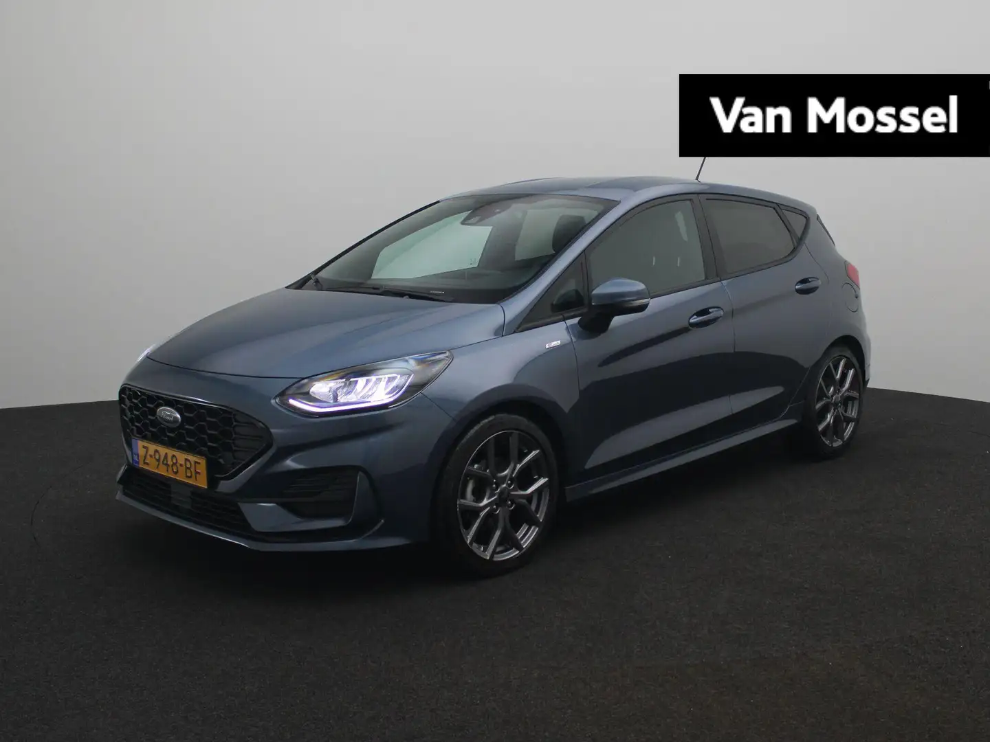 Ford Fiesta 1.0 EcoBoost Hybrid ST-Line Apple Carplay | Winter Blauw - 1