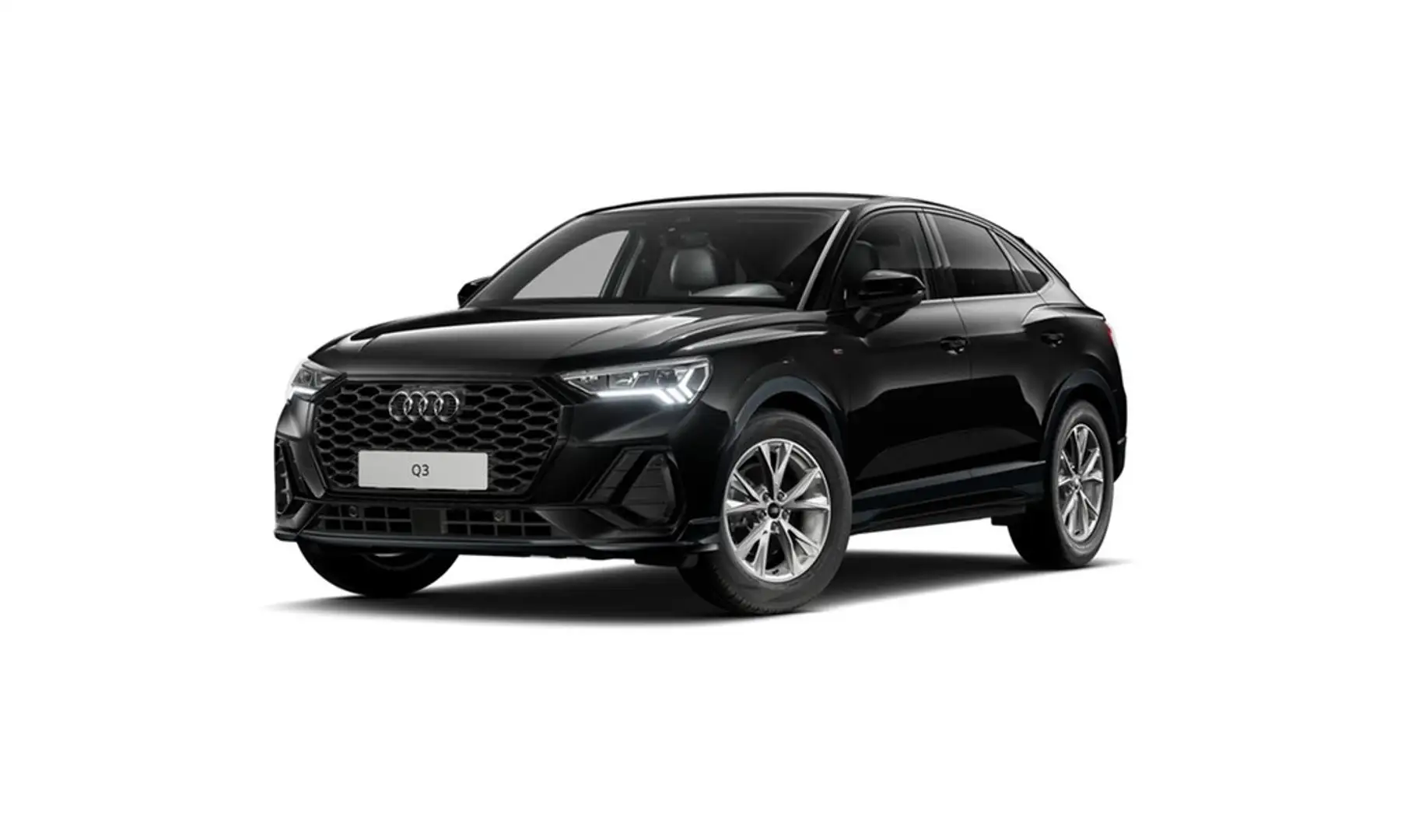Audi Q3 Sportback 35 TDI S line Schwarz - 2