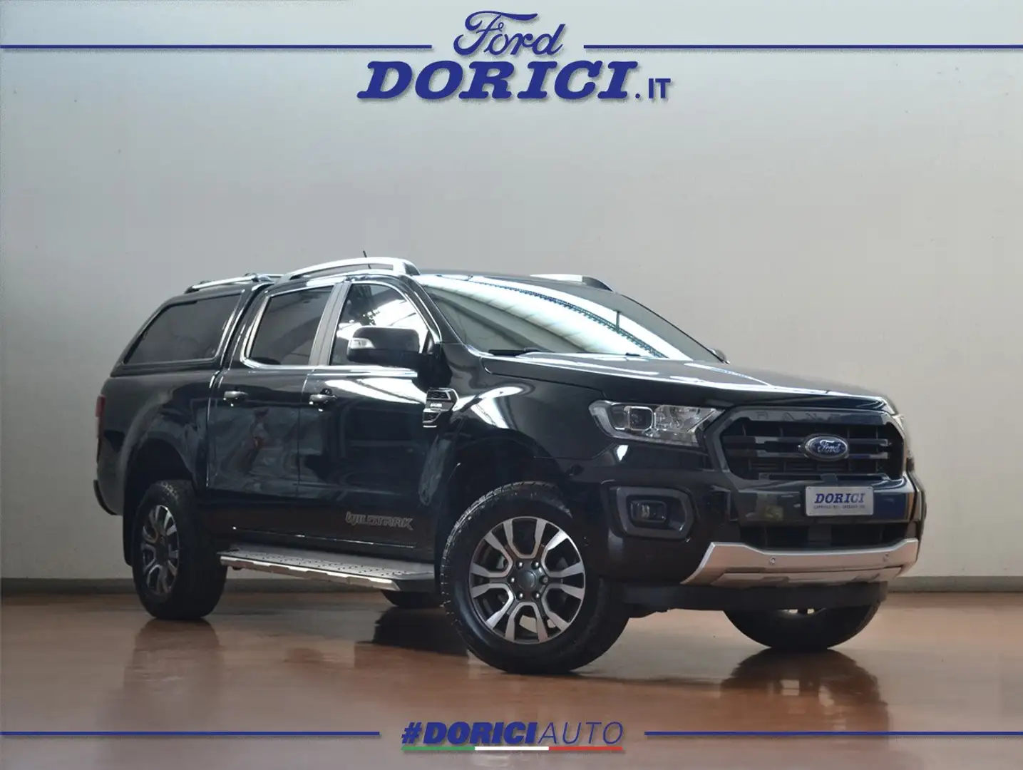 Ford Ranger Wildtrak 2.0 Ecoblue 213cv auto con Hard Top + IVA Nero - 1