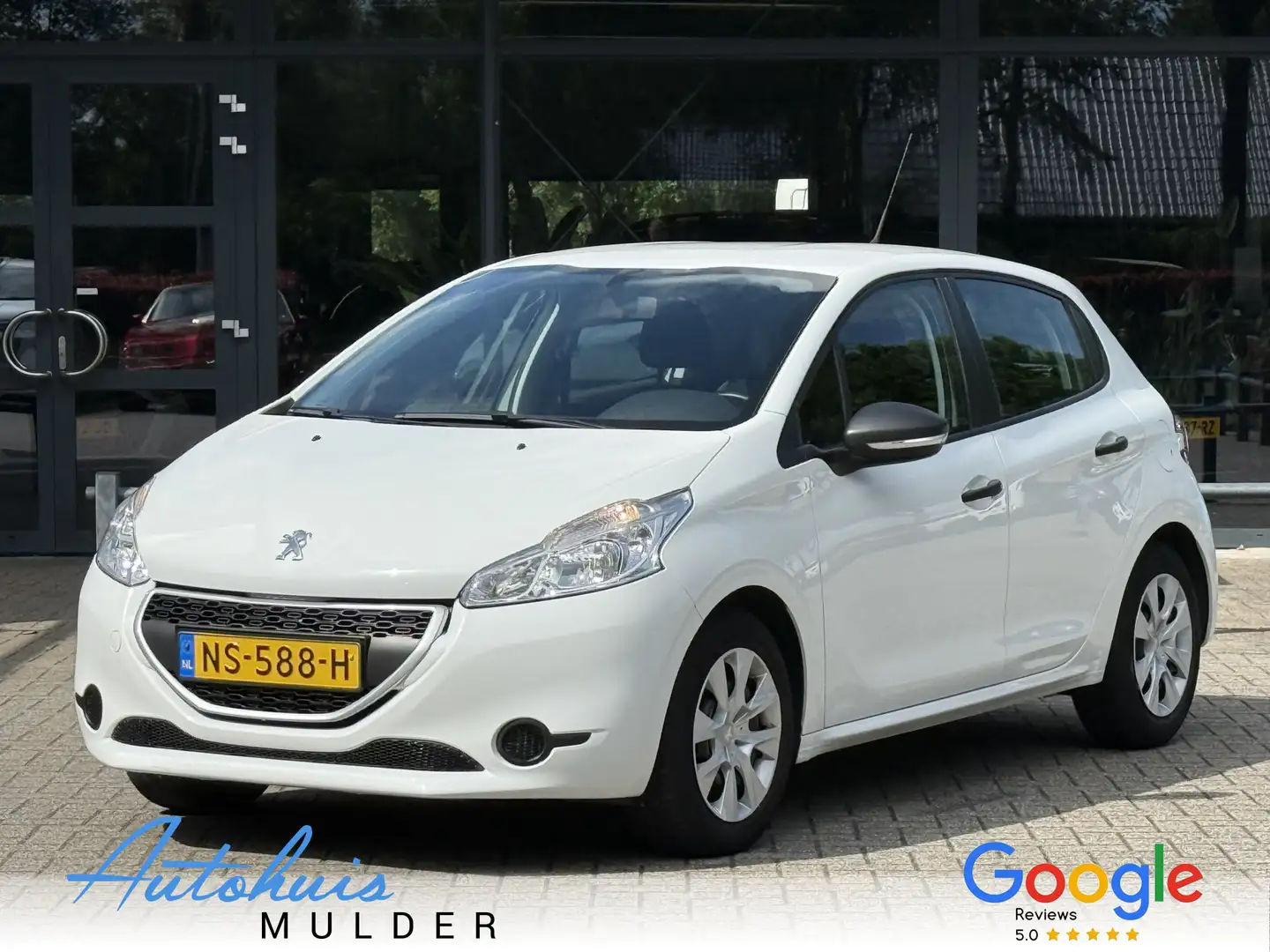 Peugeot 208 1.0 VTi Access/Airco/5Drs/Cruise/Elektr pakket White - 1