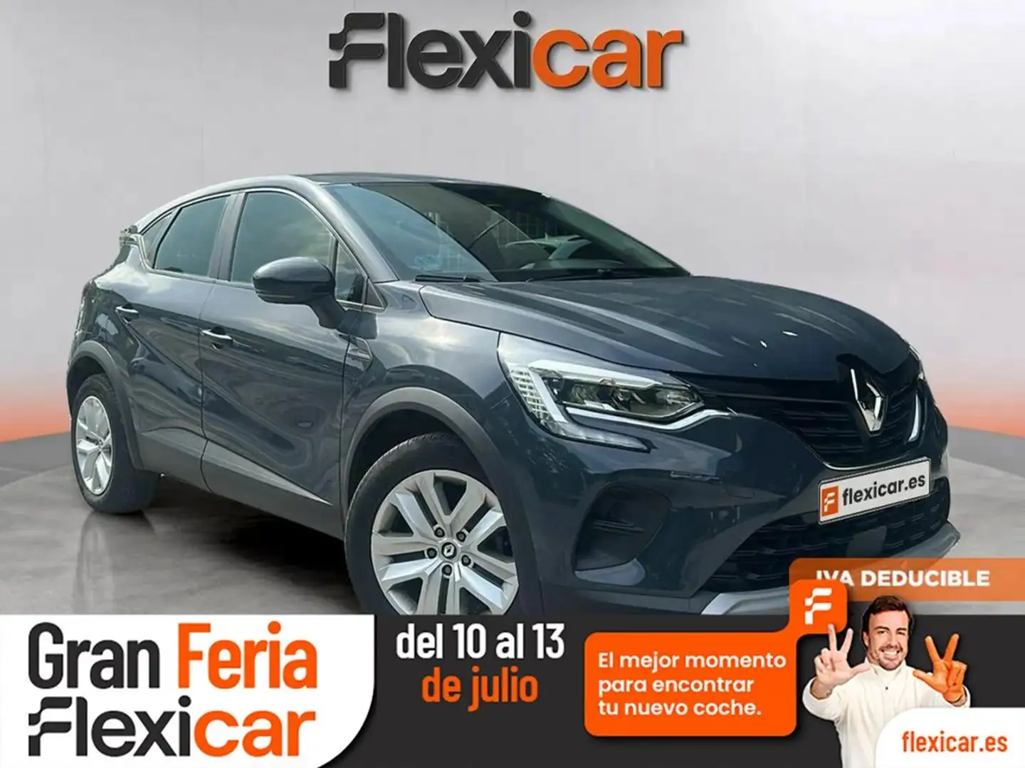 Renault Captur TCe Equilibre 67kW Gris - 1