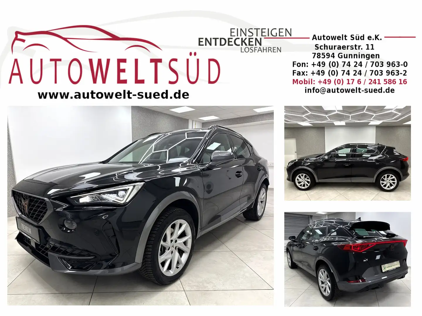 CUPRA Formentor 1.5 TSI ACC Beats 360° KeyL LED Apple DCkpt Noir - 1