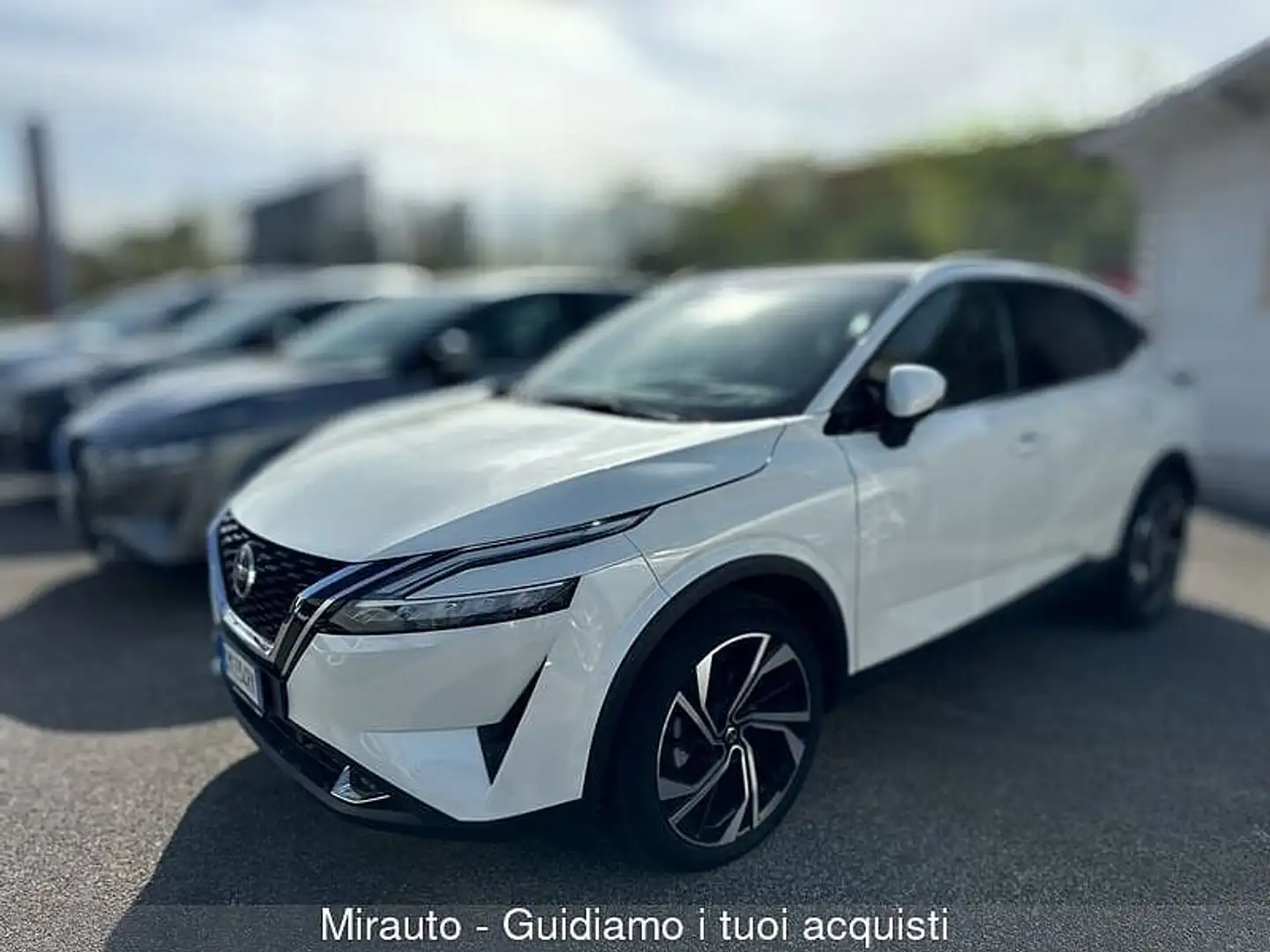 Nissan Qashqai 3ª serie Qashqai MHEV 158 CV Tekna+ Bianco - 2