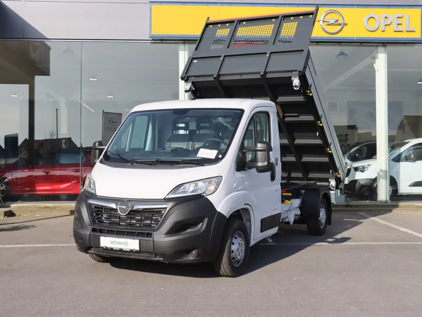 Opel Movano L2 *3 ZIJDEN KIPPER*TREKHAAK*NAVI*DEMO* Weiß - 1