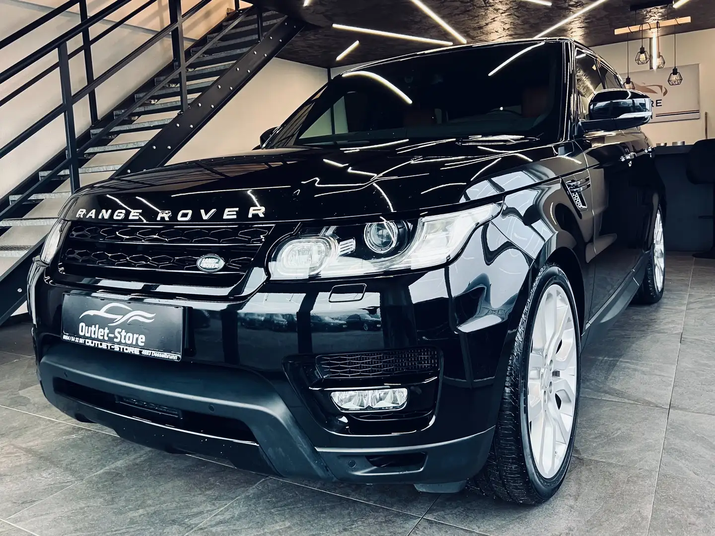 Land Rover Range Rover Sport 5,0 S/C Autobiography Dynamic*Luft*RFK*Traum*22'' Чорний - 1