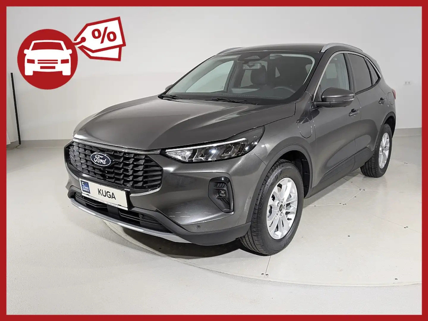 Ford Kuga 2,5 Duratec PHEV Titanium Aut. | FORD STAHL W22... Grigio - 1