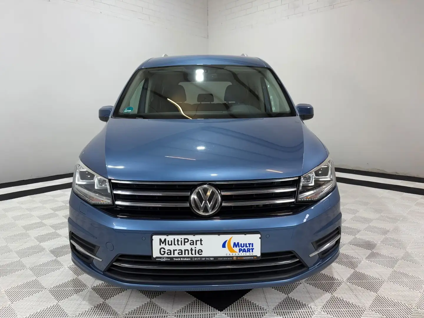 Volkswagen Caddy °Highline°1°Hand°Erdgas°Klima°Tüv Neu Blau - 2