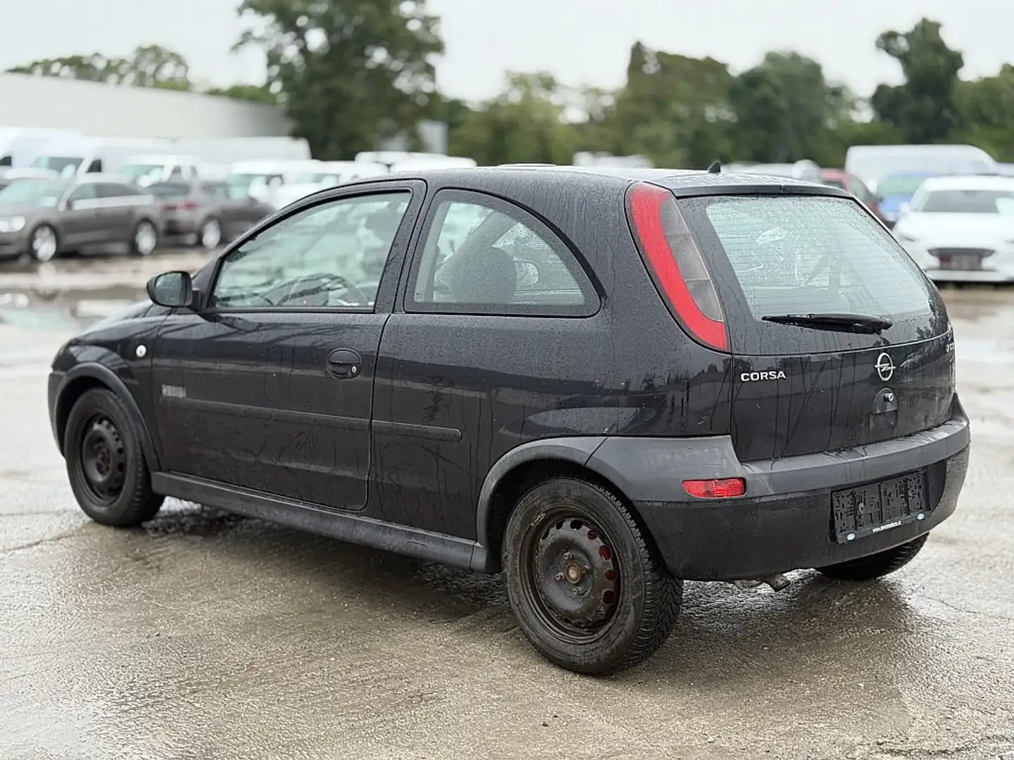 Opel Corsa 1,7 DTi 16V Sport |GUT ERHALTENER ZUSTAND| Fekete - 2