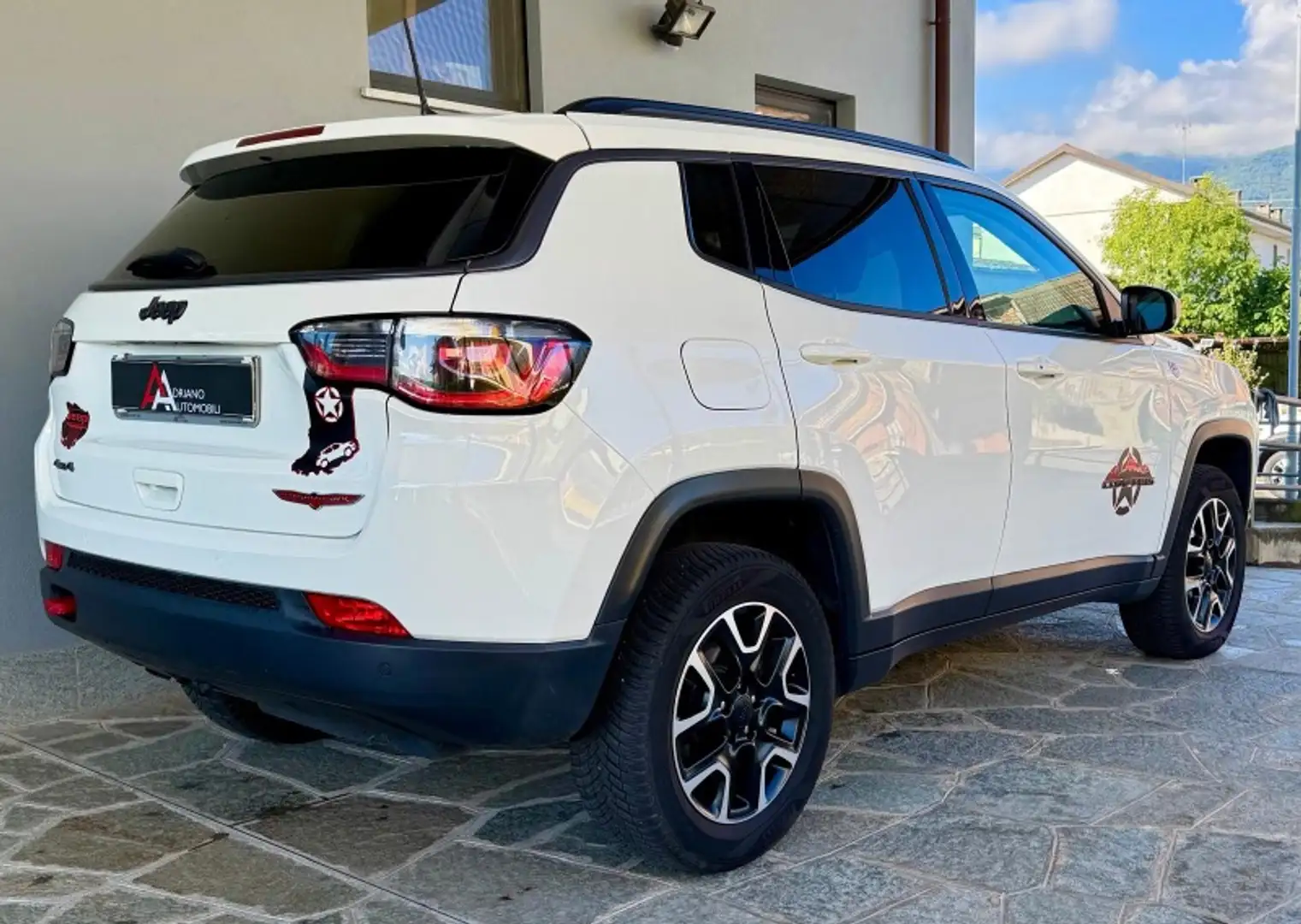 Jeep Compass 2.0 mjt Trailhawk 4wd active drive low 170cv auto Blanc - 2