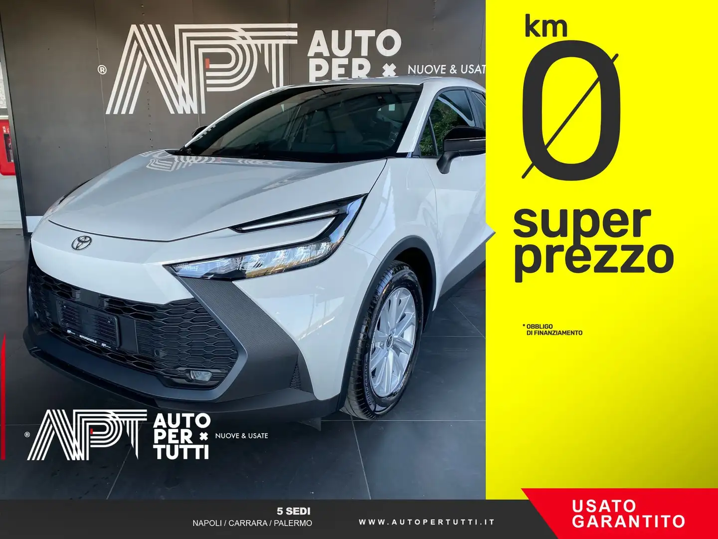 Toyota C-HR C-HR 1.8 hv Active fwd e-cvt Bianco - 1