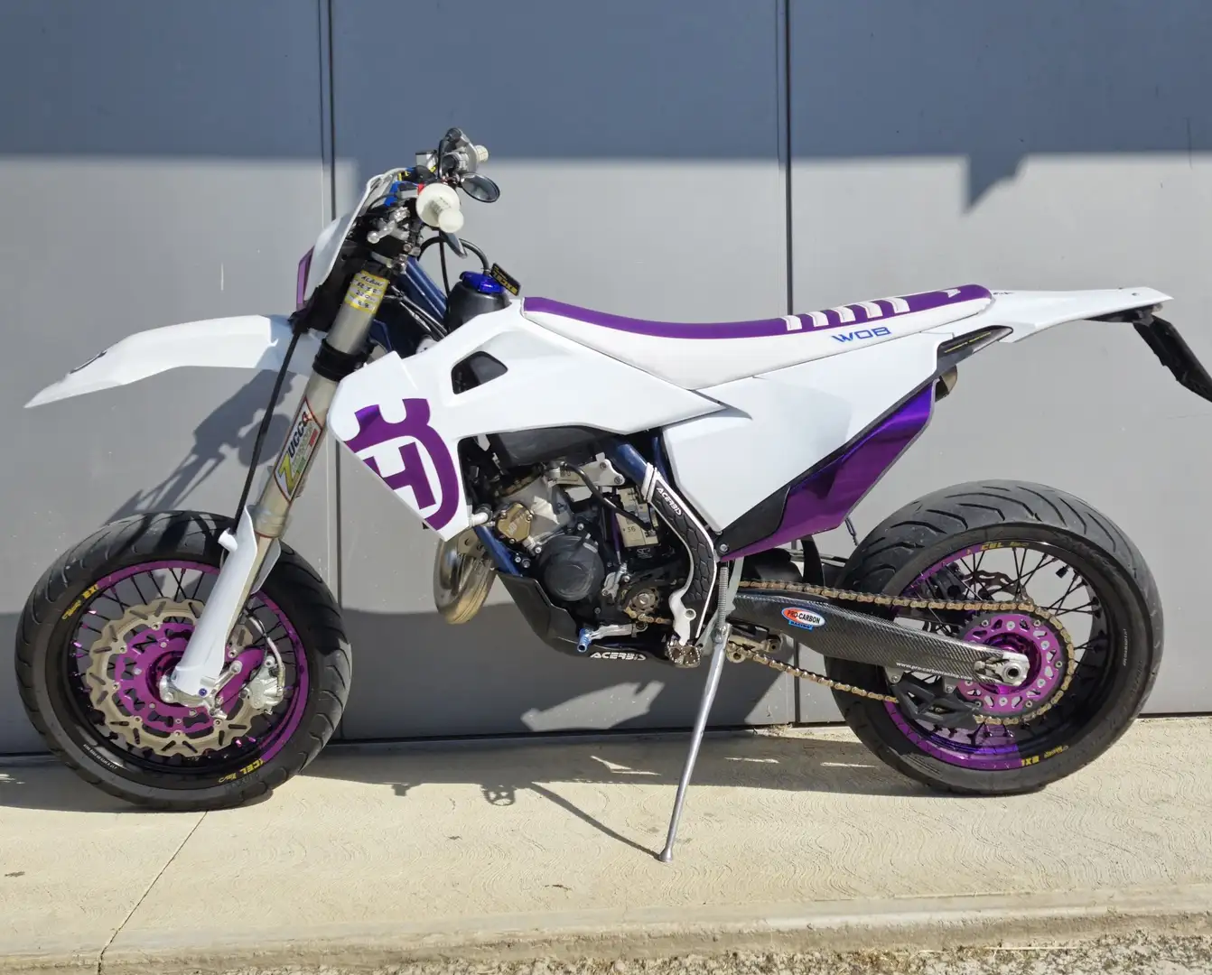 Husqvarna TC 125 motard bijela - 2