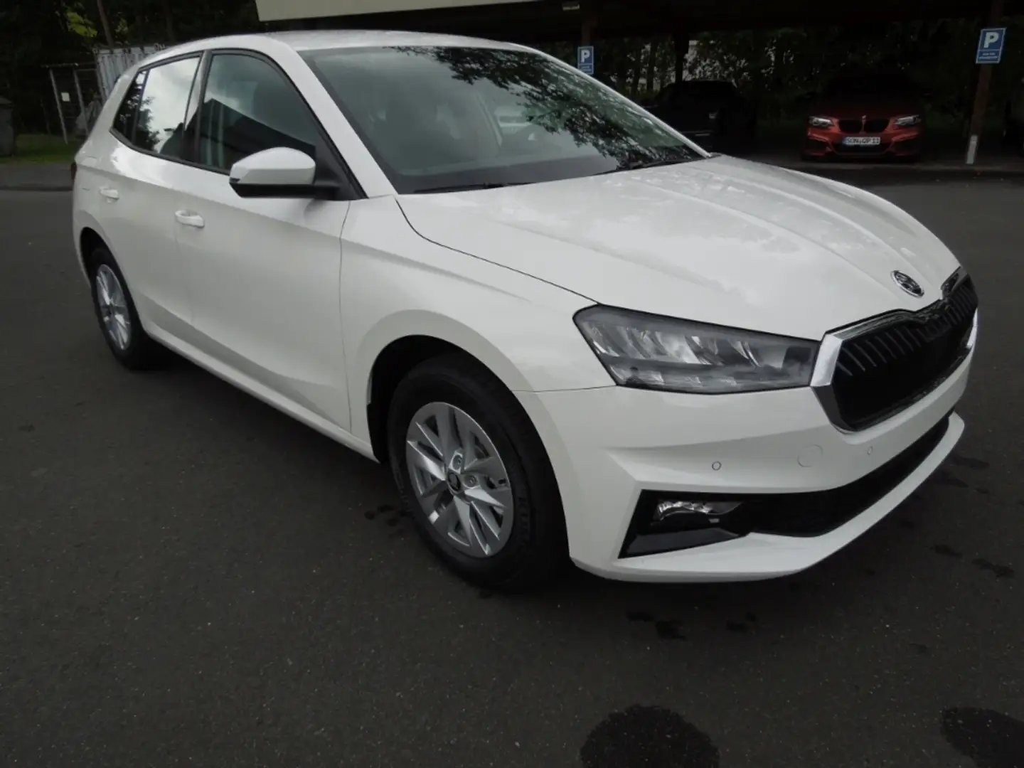 Skoda Fabia 1.0 TSI  Selection/AHK/LED/Sitzheiz/Kamera Blanc - 1