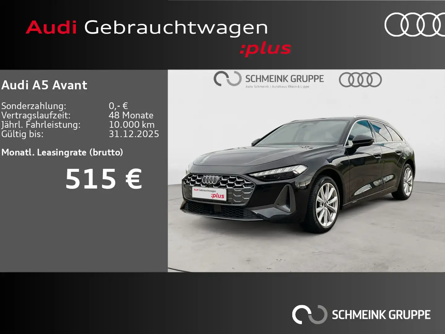 Audi A5 2.0 TFSI advanced AHK MEMORY ACC Schwarz - 1