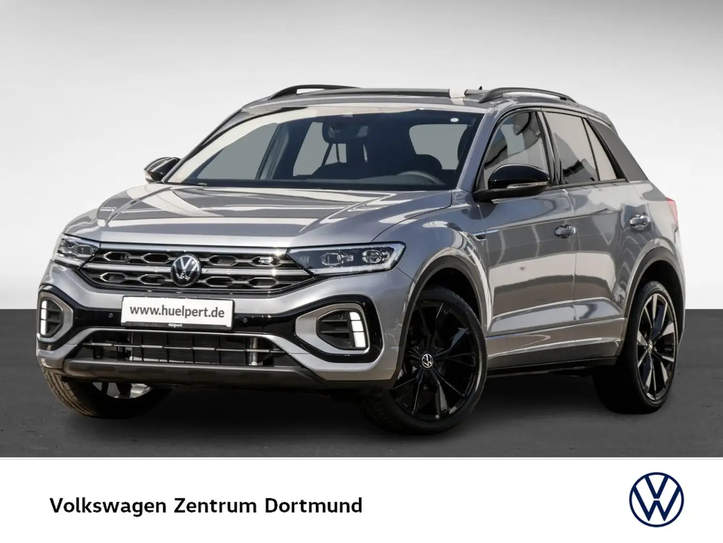 Volkswagen T-Roc 1.5 R-LINE DSG PANO NAVI BLACKSTYLE AHK Silber - 2