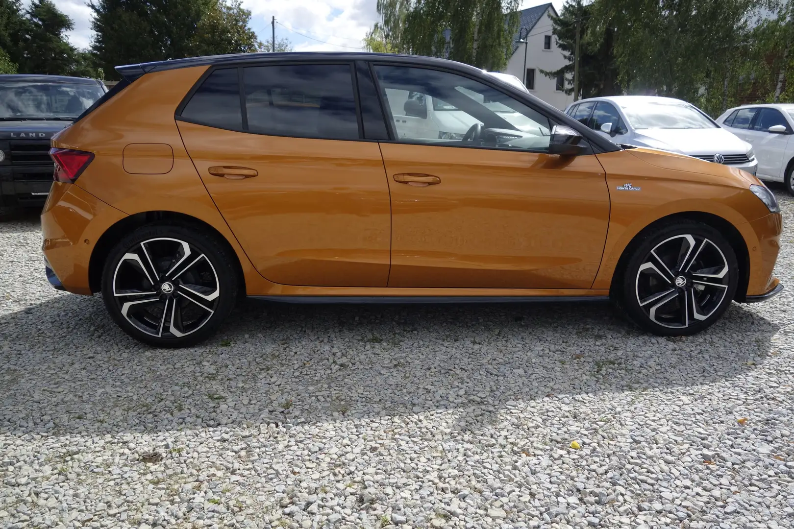 Skoda Fabia Monte Carlo Blindspot Orange - 2