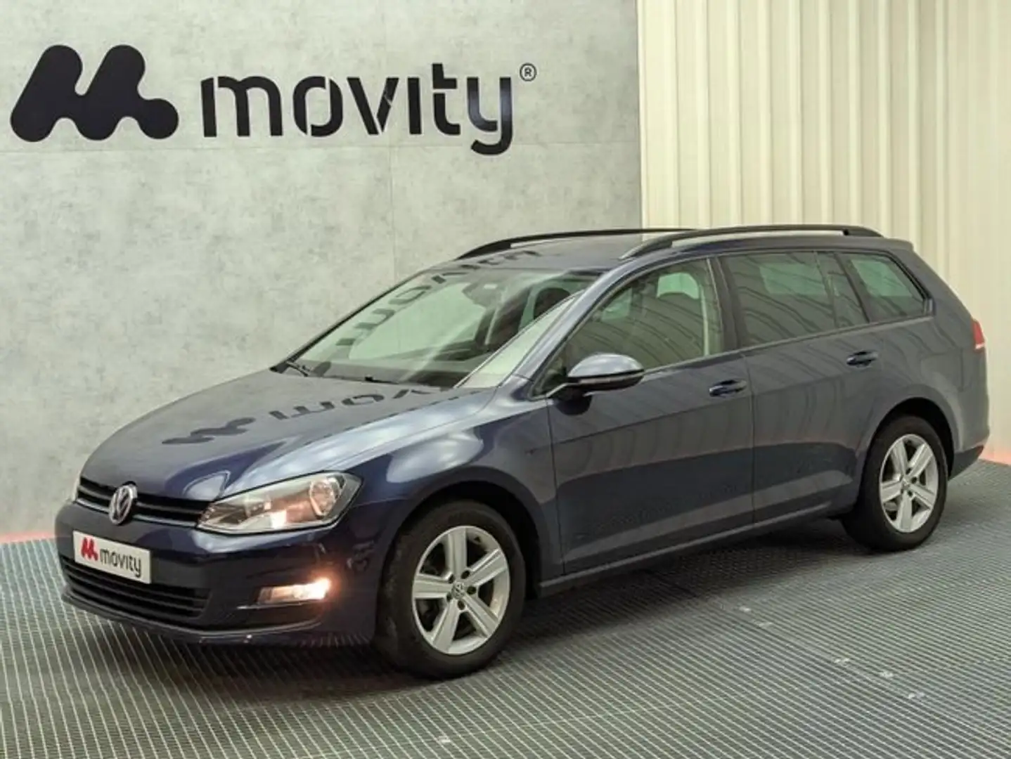 Volkswagen Golf Variant 1.6TDI CR BMT Advance 110 Azul - 1