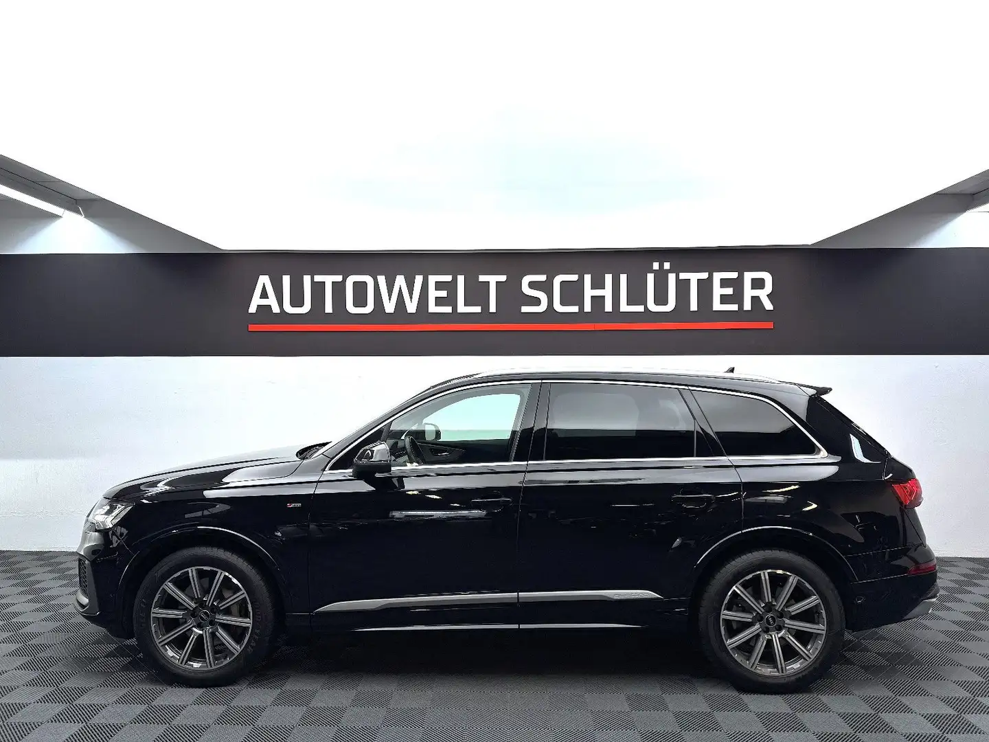 Audi Q7 55 TFSI quattro S line AHK*HUD*Matrix*KAM*SHZ Schwarz - 2