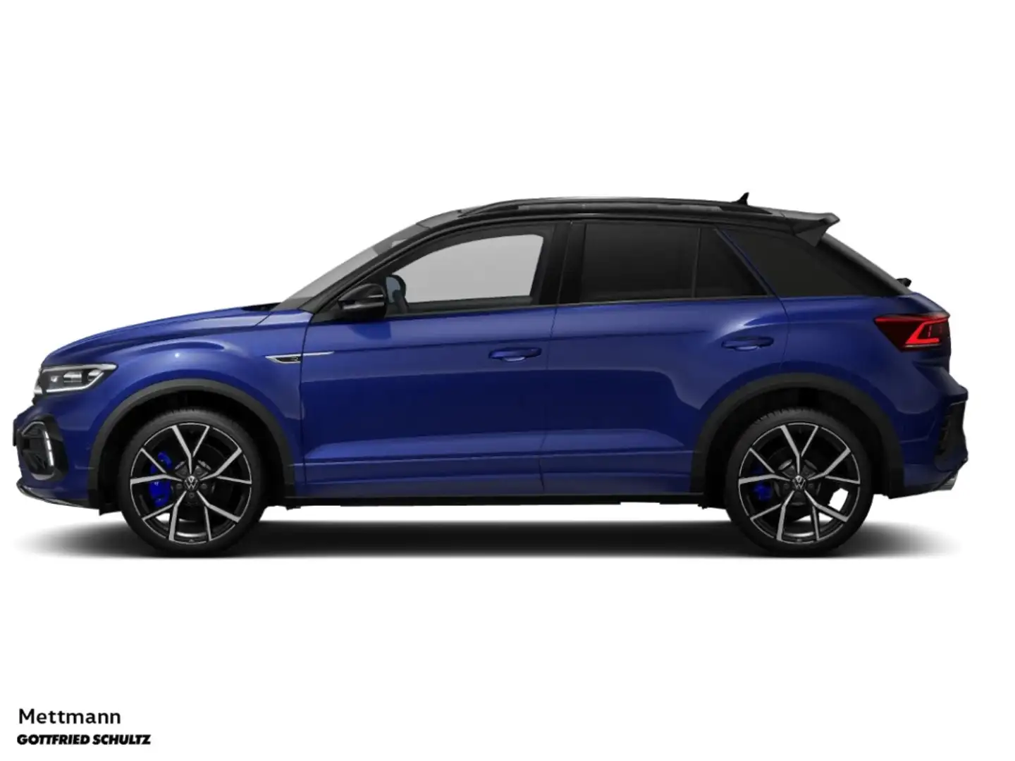 Volkswagen T-Roc R 2.0 TSI 4MOTION Discover Pro   Panoramadach Blau - 2