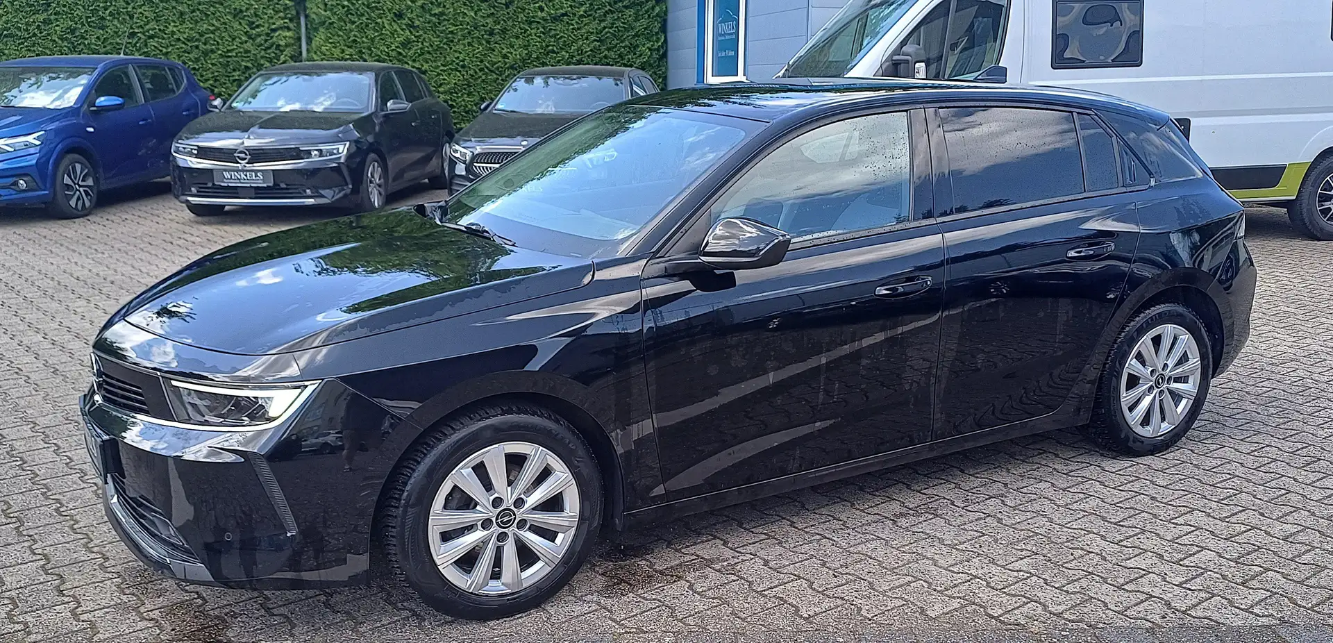 Opel Astra L Business-8Gang-Klimaa-Navi-Kamera-Sitzhg-Alu-PDC Zwart - 1