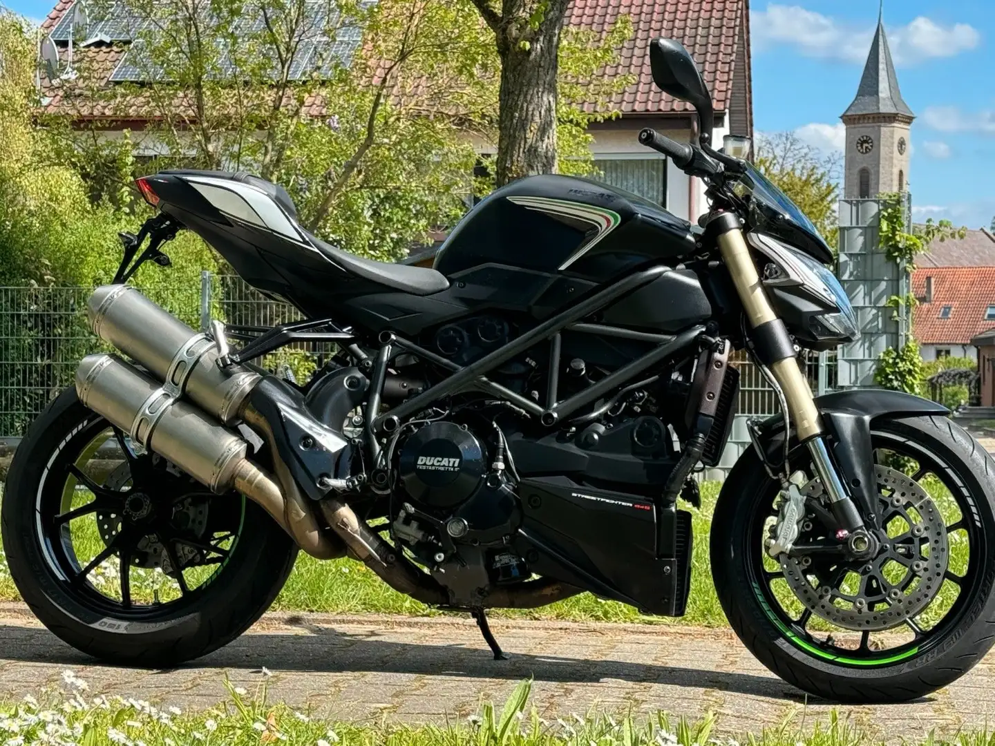 Ducati 848 Streetfighter *Service Neu* Black - 2