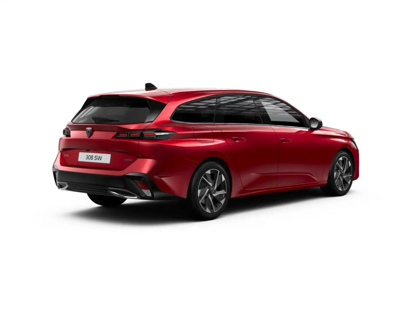 Peugeot 308 Allure | 17" lichtmetalen velgen 'HALONG' | Achter Rood - 2