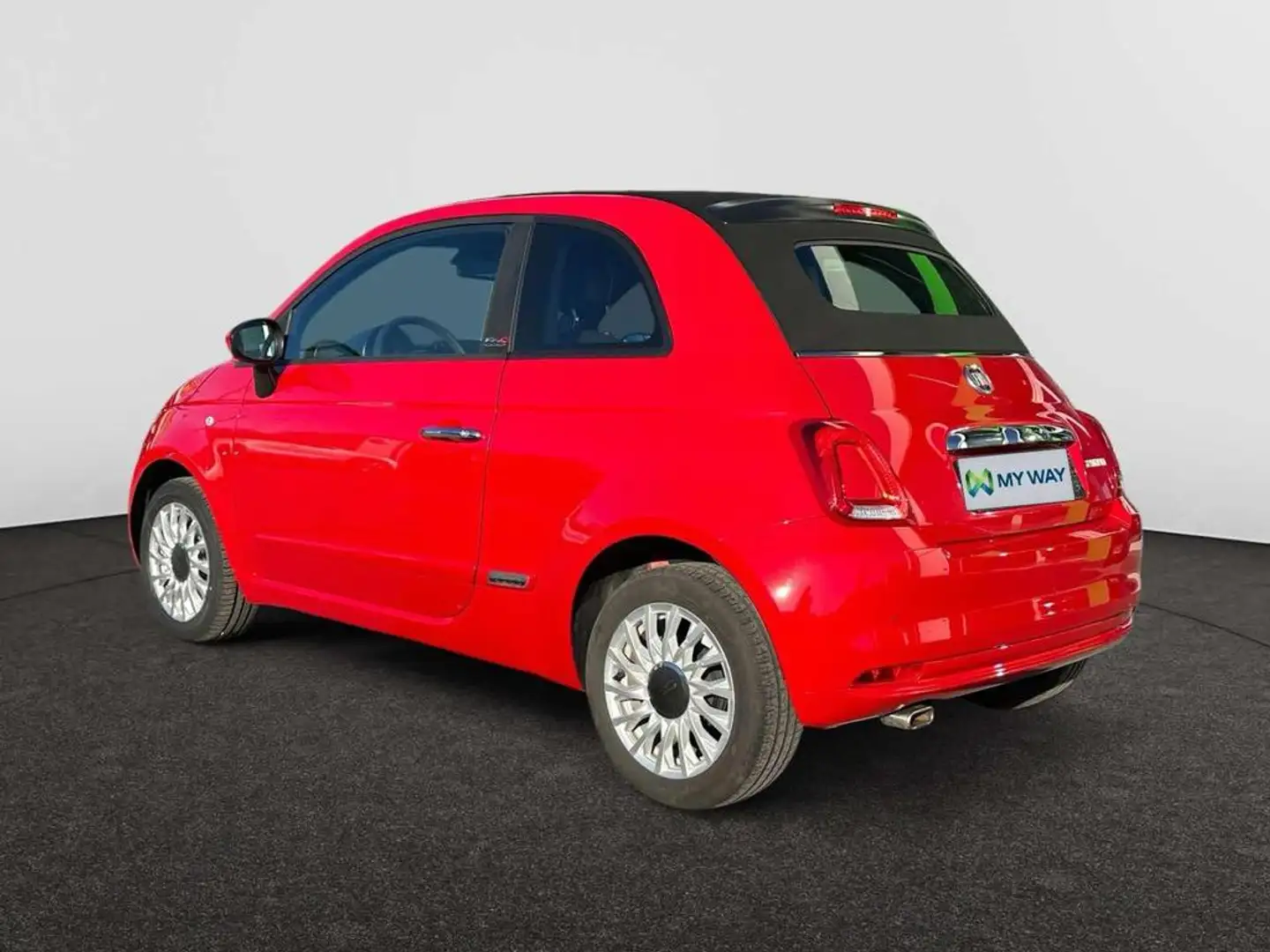 Fiat 500C 1.0i MHEV Lounge Rojo - 2