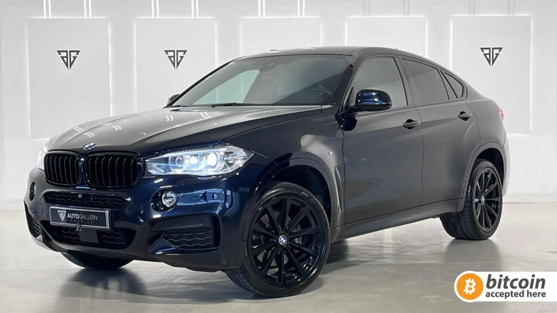 BMW X6 xDrive 40dA Zwart - 1