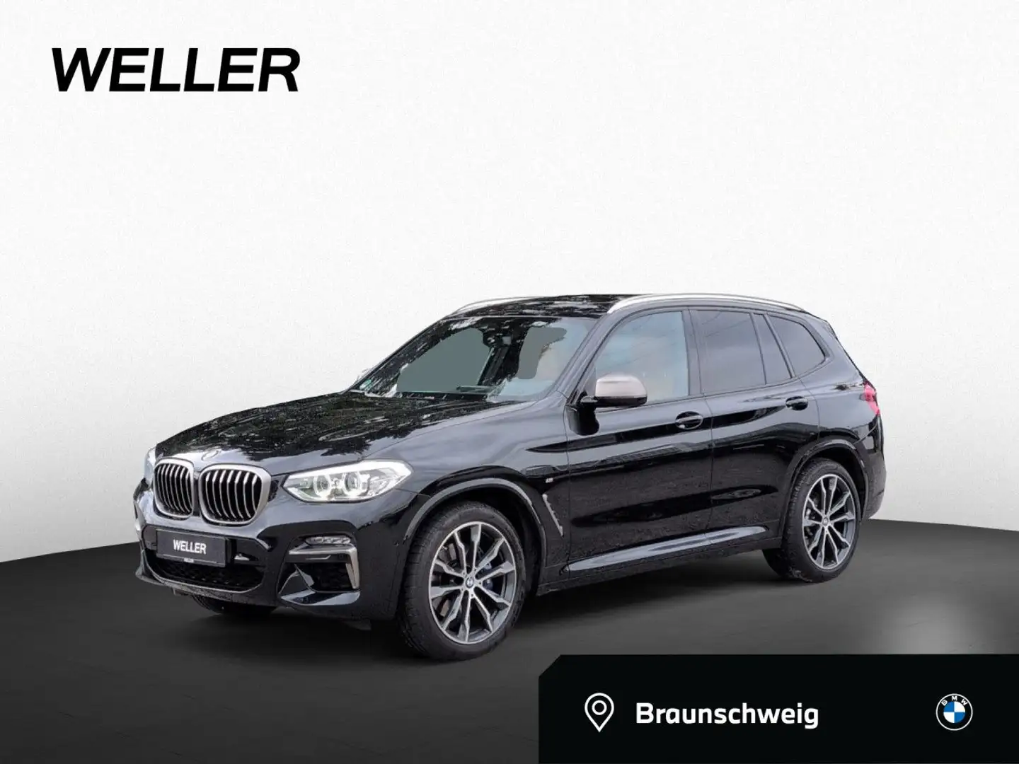 BMW X3 M 40d LiveProf StdHzg Pano AHK RFK HUD H/K 20" Schwarz - 1