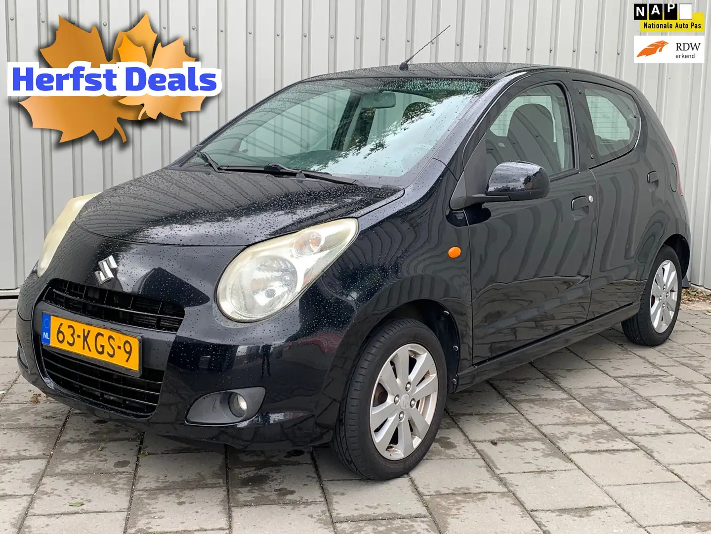 Suzuki Alto 1.0 Exclusive|Airco|128000KM| Schwarz - 1