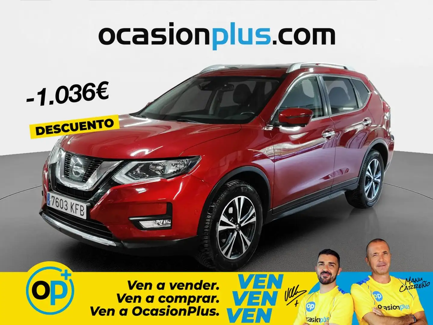 Nissan X-Trail 1.6 DIG-T N-Connecta 4x2 Rojo - 1