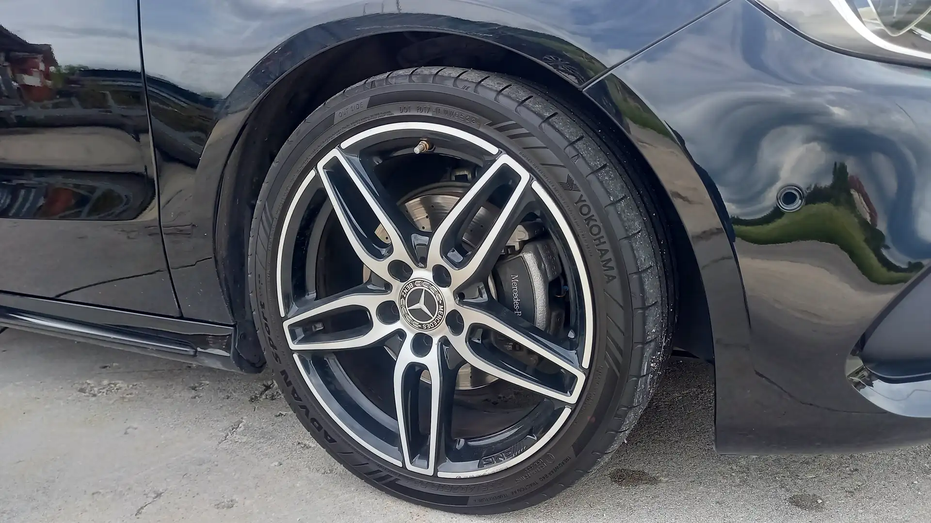 Mercedes-Benz A 200 d Premium 4matic auto AMG TETTO Negro - 2