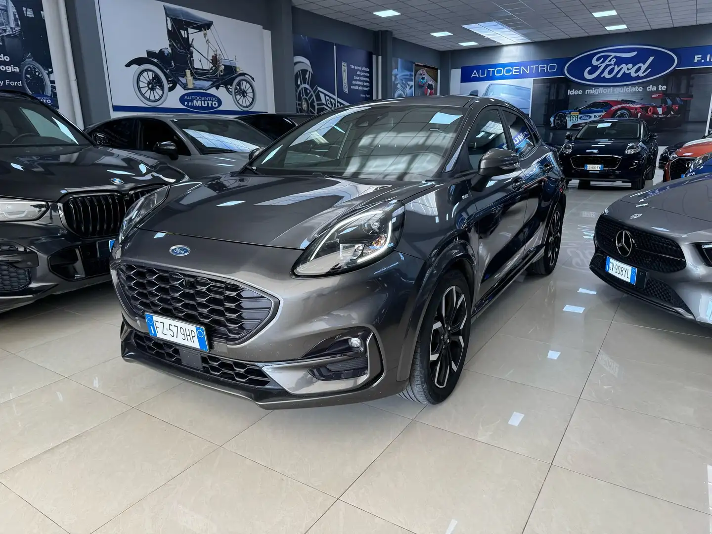 Ford Puma Puma 1.0 ecoboost h ST-Line X s Grigio - 1