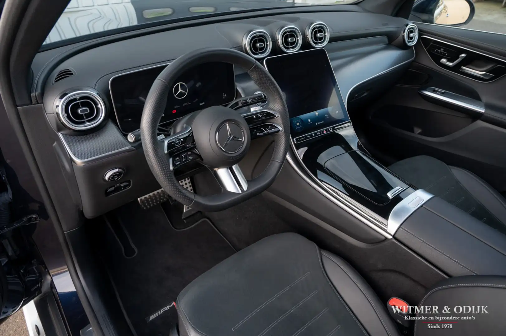 Mercedes-Benz GLC 400 400e 4MATIC AMG Line perf. configuratie, el. trekh Blauw - 2