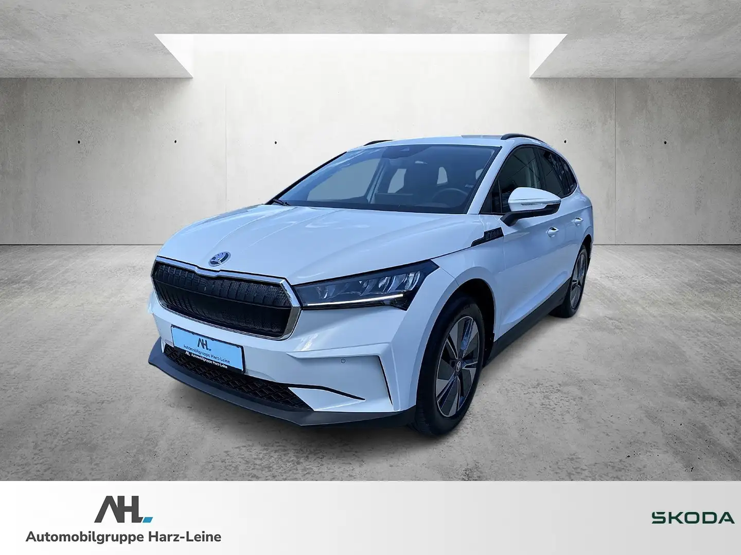 Skoda Enyaq 60 Vorführwagen *sofort verfügbar* Weiß - 1