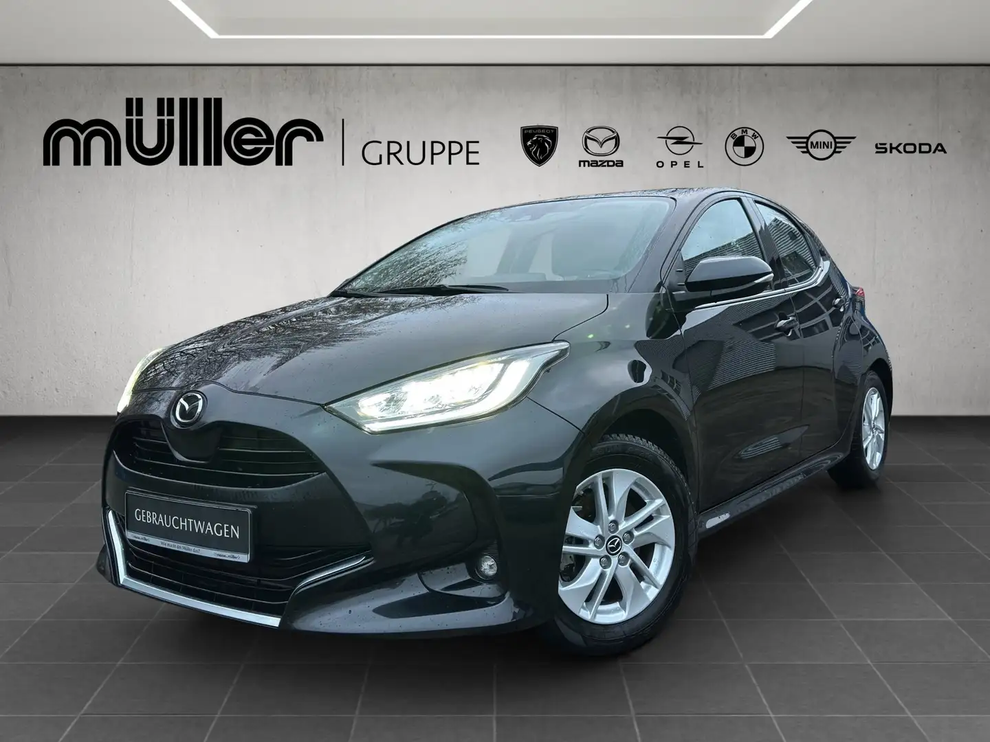 Mazda 2 Hybrid Lim. Agile Schwarz - 1