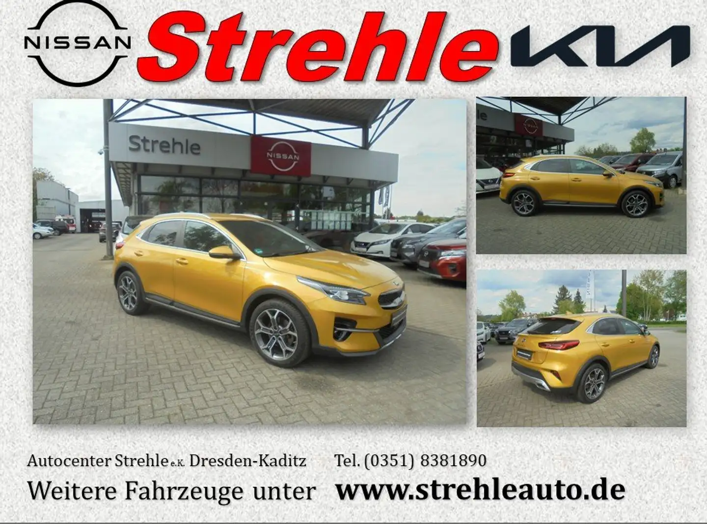 Kia XCeed XDition 1.5 T-GDI DCT7 LED Winterpaket Memory Gelb - 1