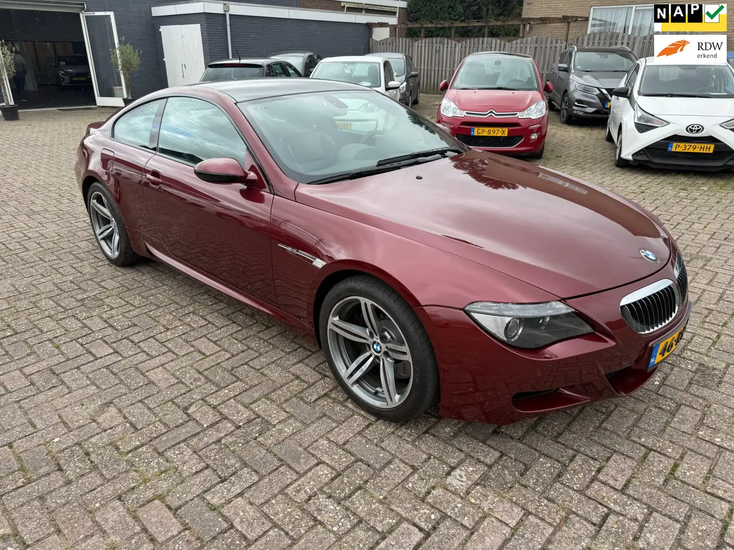 BMW M6 6-serie Rouge - 1