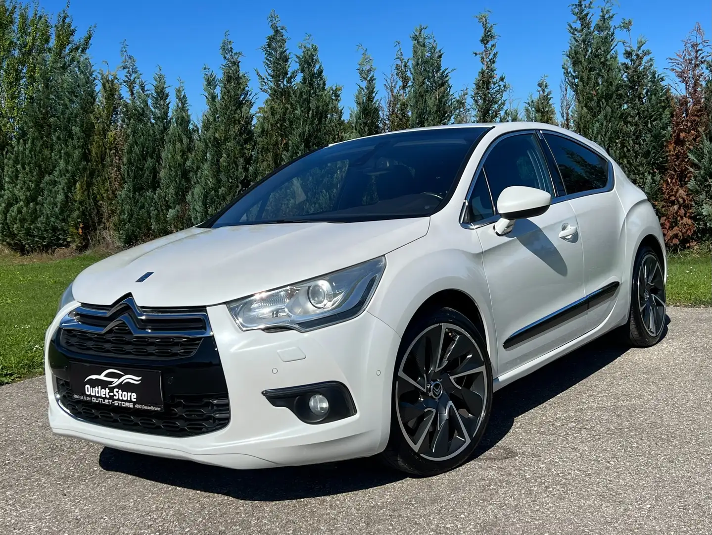 Citroen DS4 THP 200 Sport Chic*Leder*Navi*Denon*Spur*TOP* Wit - 1