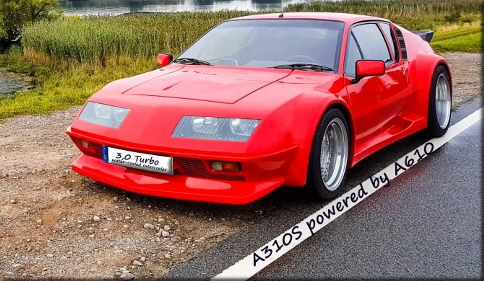 Renault Alpine A310 A310 S 3,0 Turbo 466 NM 300PS Rood - 1