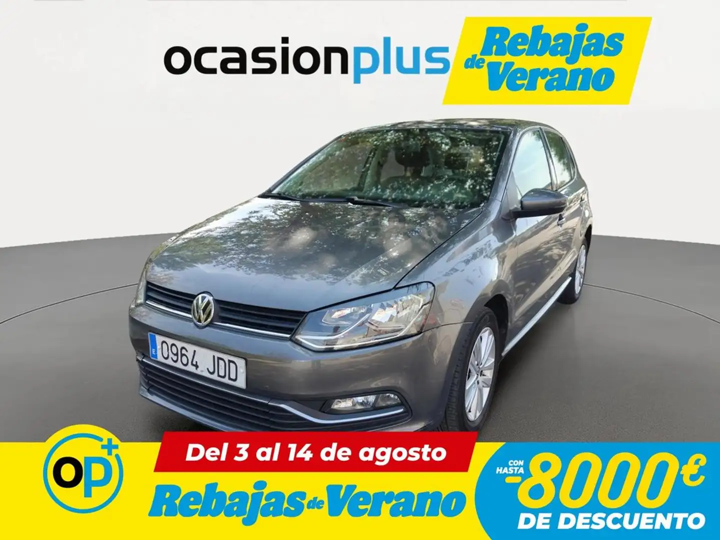 Volkswagen Polo 1.2 TSI BMT Advance DSG 66kW Gris - 1