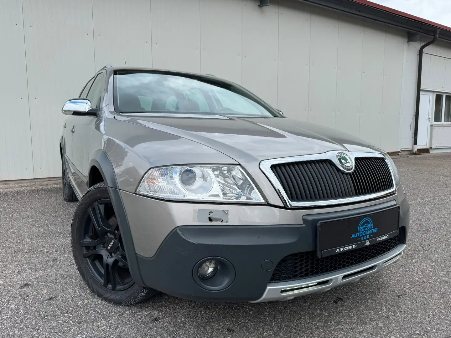 Skoda Octavia Combi 2.0 TDI Scout 4X4 *NAVI*WEBASTO* Beige - 1