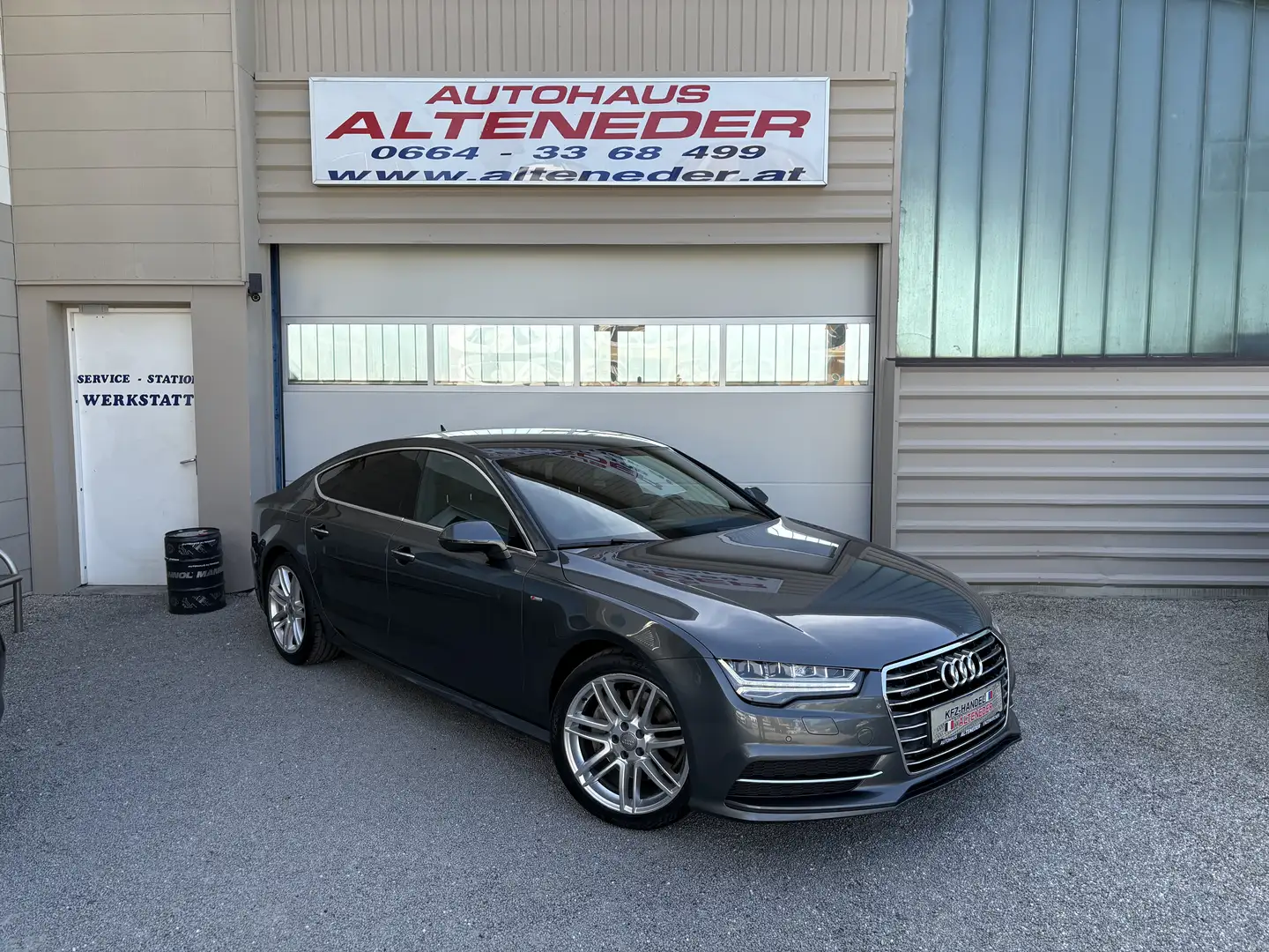 Audi A7 A7 Sportback 3,0 TDI Sport quattro S-tronic S-Line BOSE NAVI SOFTCLOSE KEYLESS Grau - 1