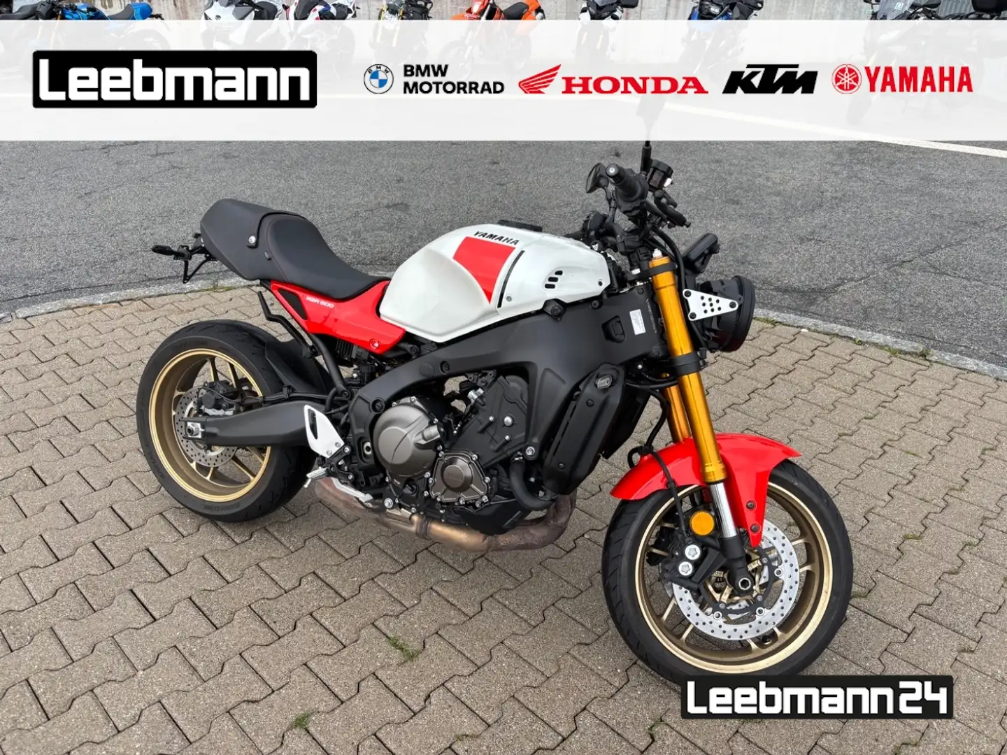 Yamaha XSR 900 kurzer Kennzeichenhalter Rojo - 1