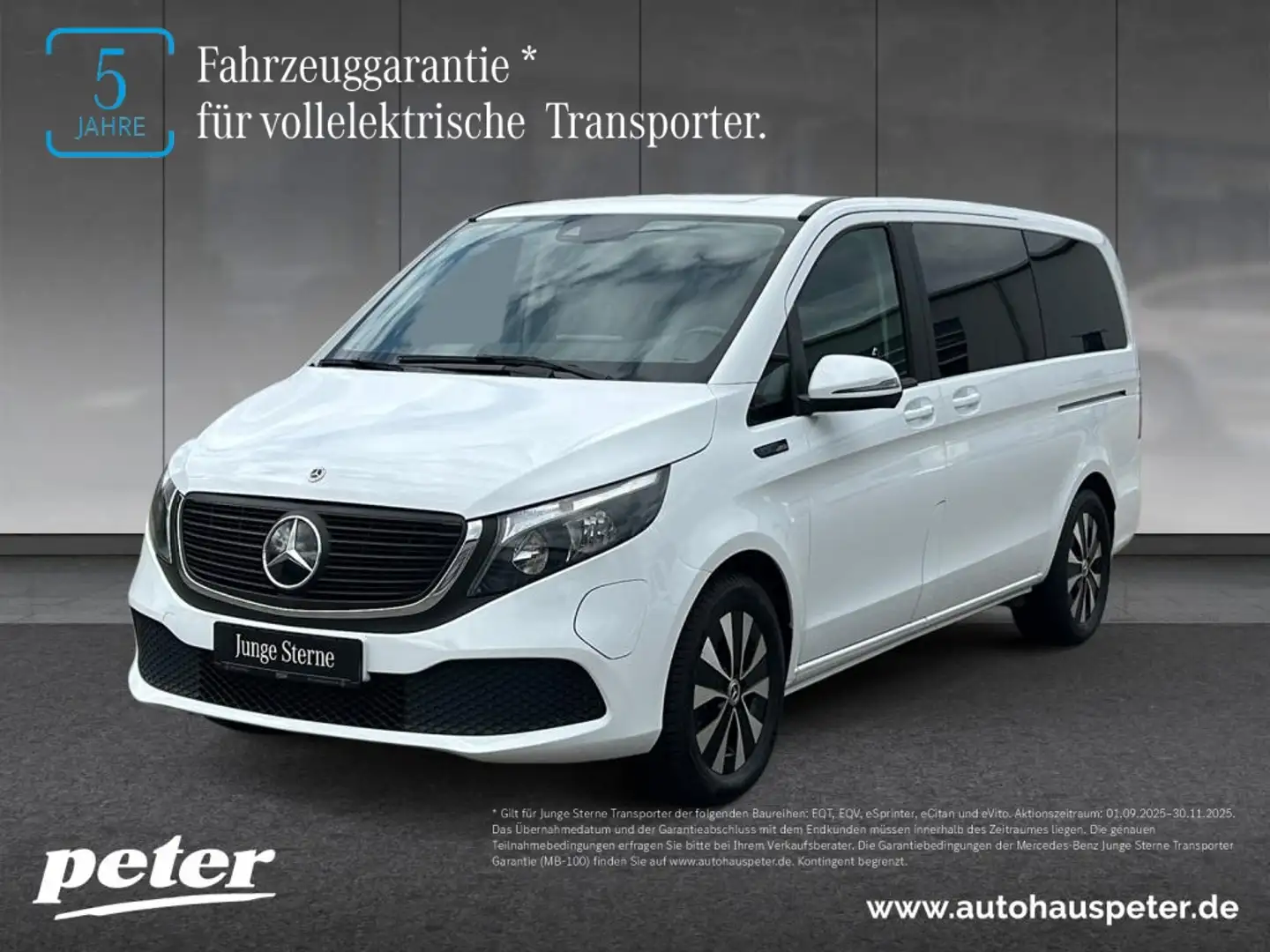 Mercedes-Benz EQV Lang 5 JAHRE GARANTIE Blanc - 1