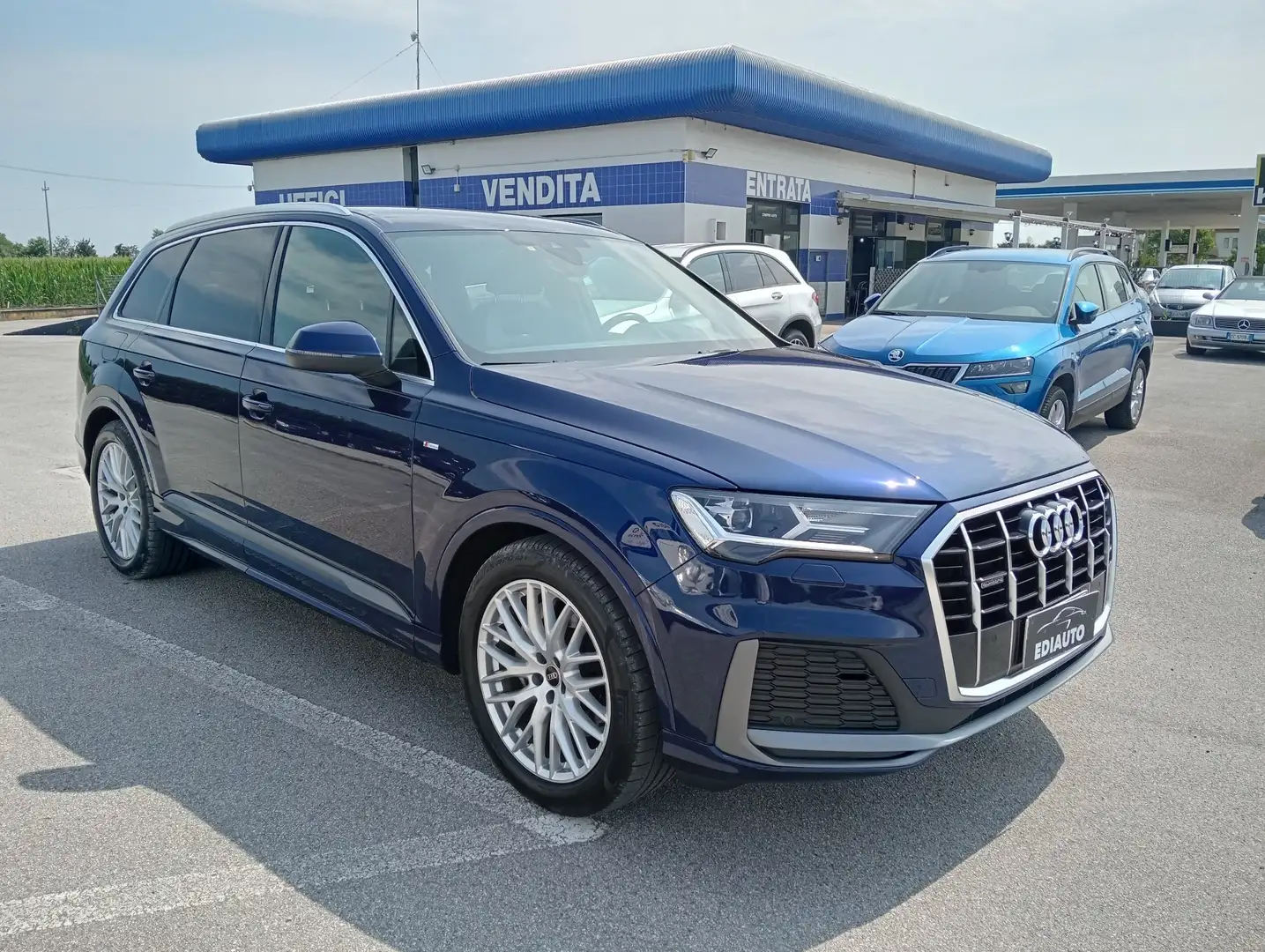 Audi Q7 Q7 50 3.0 tdi  Sport  tiptronic 7p.t Blu/Azzurro - 1