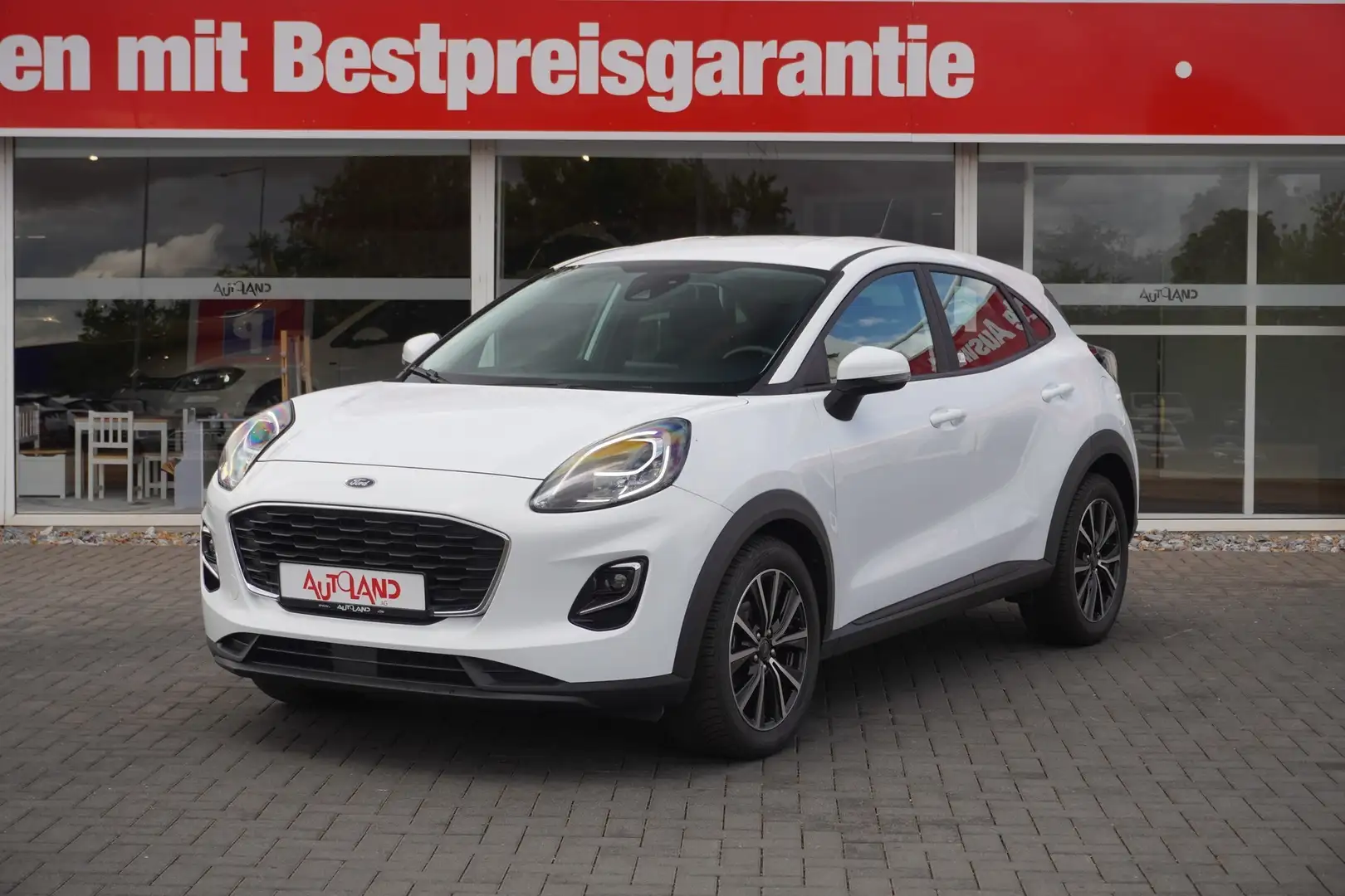 Ford Puma 1.0 EcoBoost Cool&Connect LED Tempomat DAB Blanc - 2