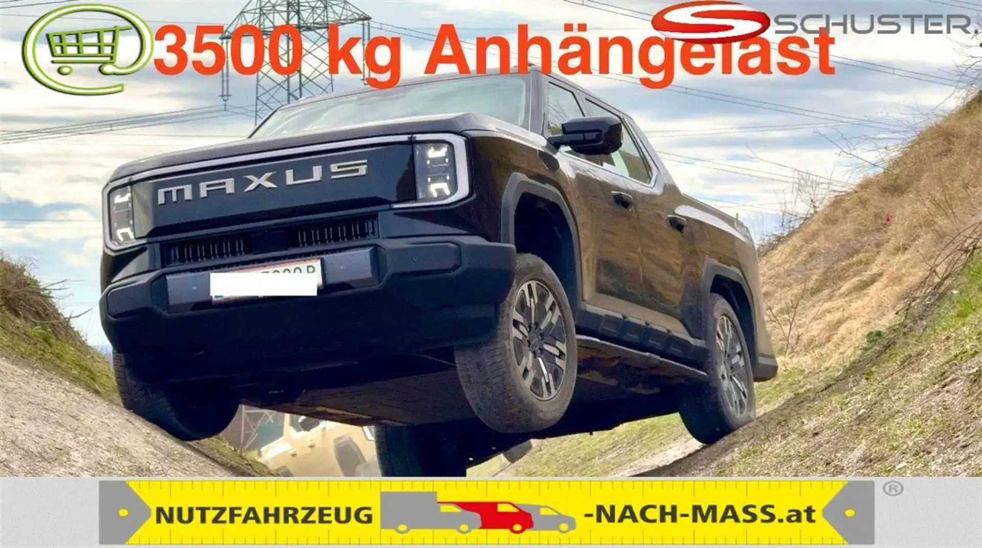 Maxus e Terron 9 Flagship Black Package Чорний - 1
