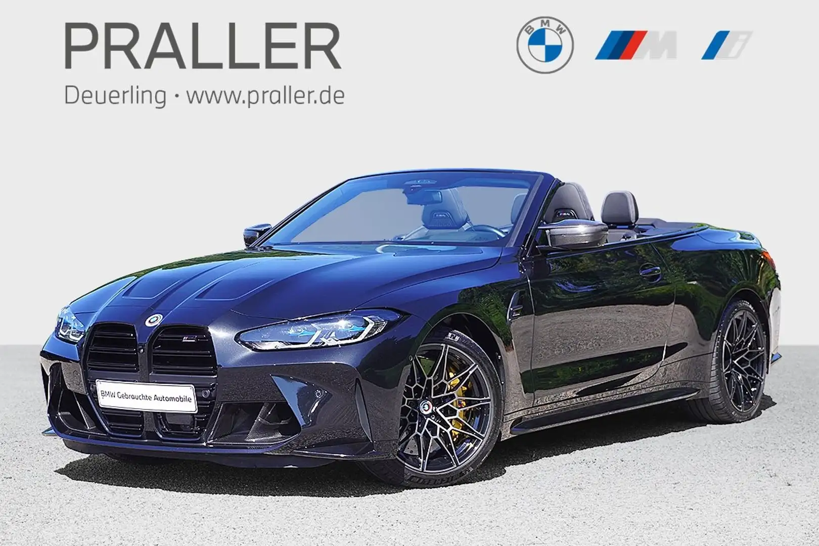 BMW M4 Competition M xDrive Cabrio Laser Carbon-Keramik H Noir - 1