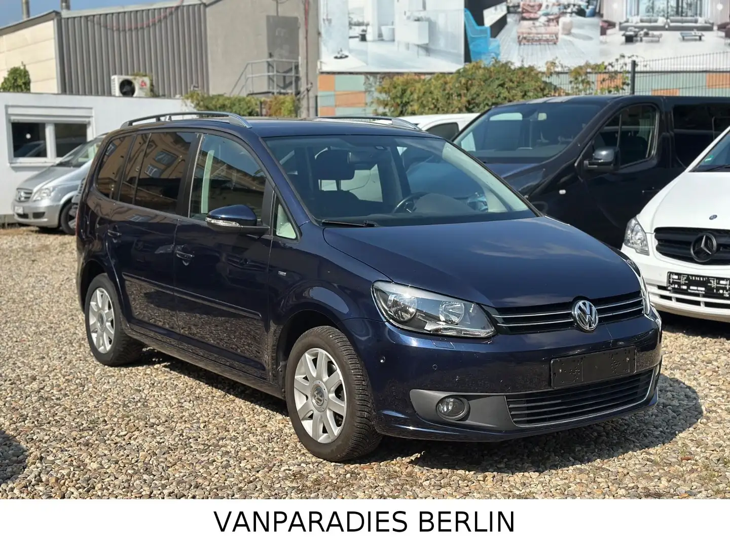 Volkswagen Touran Cup BMT/Aut./7Sitze/PDC/Navi/Temp./SHZ Bleu - 1
